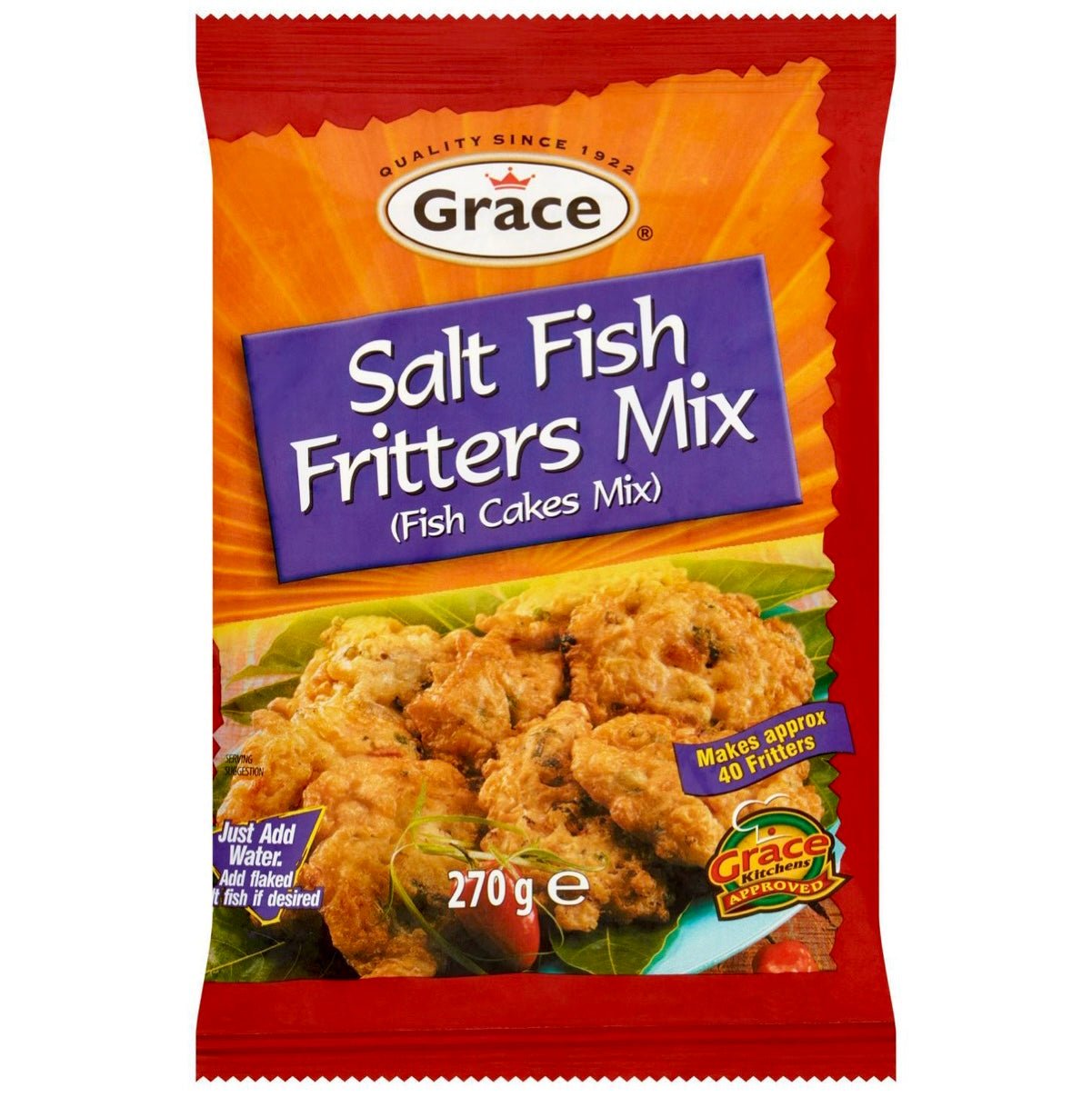 Grace Salt Fish Fritter Mix 270g - Asian Online Superstore UK