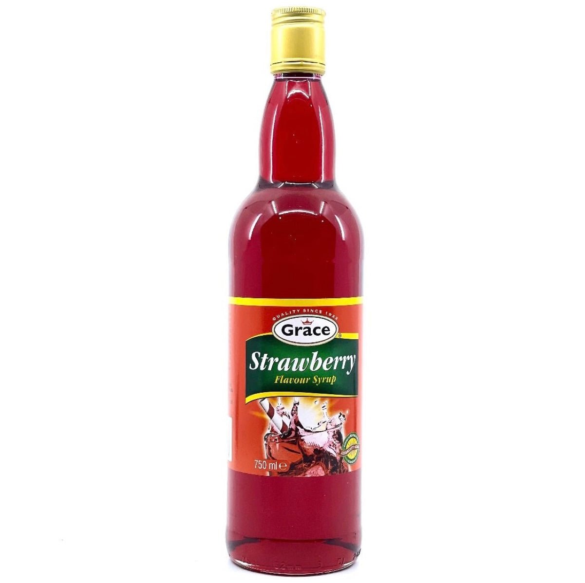 Grace Strawberry Flavour Syrup 750ml - Asian Online Superstore UK
