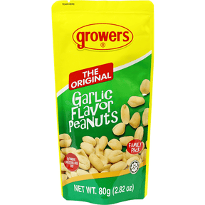 Growers Peanut Garlic Flavor 80g | Asian Grocery UK
