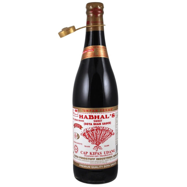 Habhal’s Sweet Soya Bean Sauce (Kecap Lemak Manis) 645ml - Asian Online Superstore UK
