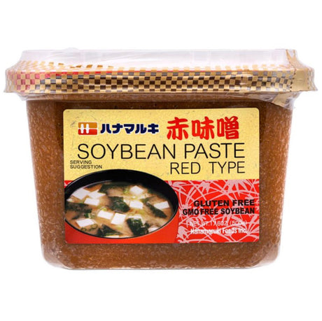 Hanamaruki Red Miso (Soy Bean Paste Red Type) 500g - Asian Online Superstore UK