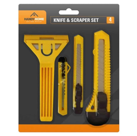 Handy Home Knife & Scraper Set 4pc - Asian Online Superstore UK