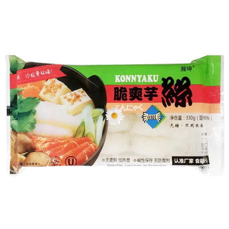 Hankun Konnyaku Yam Noodles 330g - Asian Online Superstore UK
