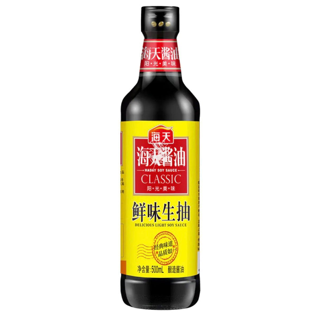 OD: HD Haday Delicious Light Soy Sauce - Classic (Superior) 500ml | Asian Grocery UK