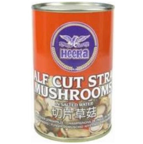 Heera half Cut Straw Mushroom 425g | Asian Grocery UK