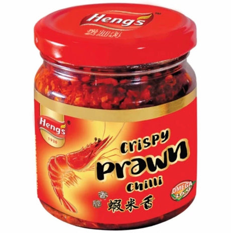 Hengs Crispy Prawn Chilli 180g - Asian Online Superstore UK