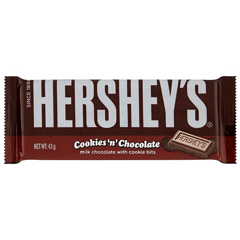 Hersheys Cookies n Chocolate Bar 43g - Asian Online Superstore UK