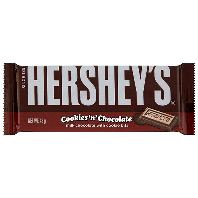 Hersheys Cookies n Chocolate Bar 43g - Asian Online Superstore UK