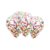 Hip Hip Hooray! Confetti Balloons - Multi Coloured (10 Pack) - Asian Online Superstore UK