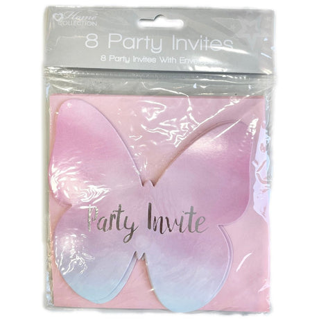 Home Collection 8 Party Invites - Asian Online Superstore UK