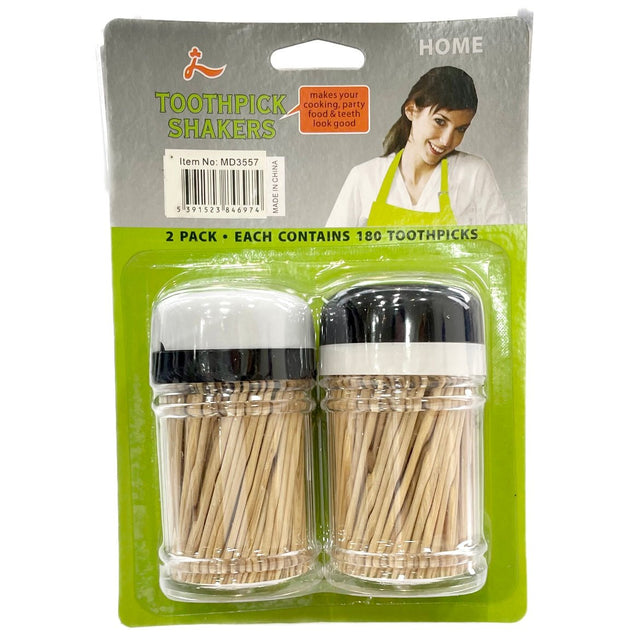 Home Toothpick Shakers 2pc - Asian Online Superstore UK