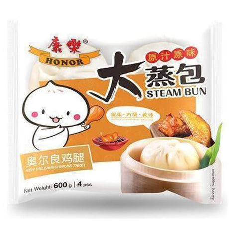 HR Honor Steam Bun New Orleans Chicken Thigh (4pc) 600g - Asian Online Superstore UK