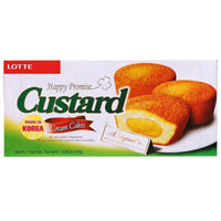 Lotte Custard Cup Cake (23gx6 Packs) 138g - AOS Express