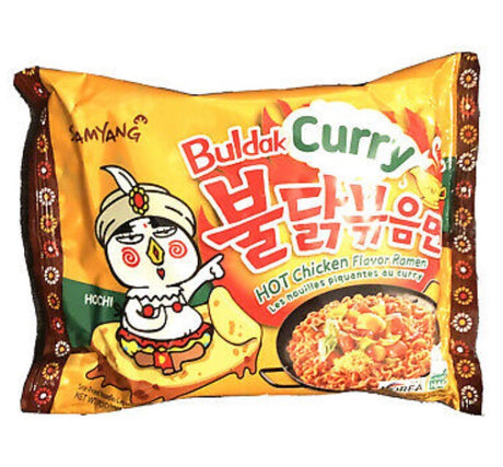 Samyang Buldak Curry Hot Chicken Ramen 140g - Asian Online Superstore UK