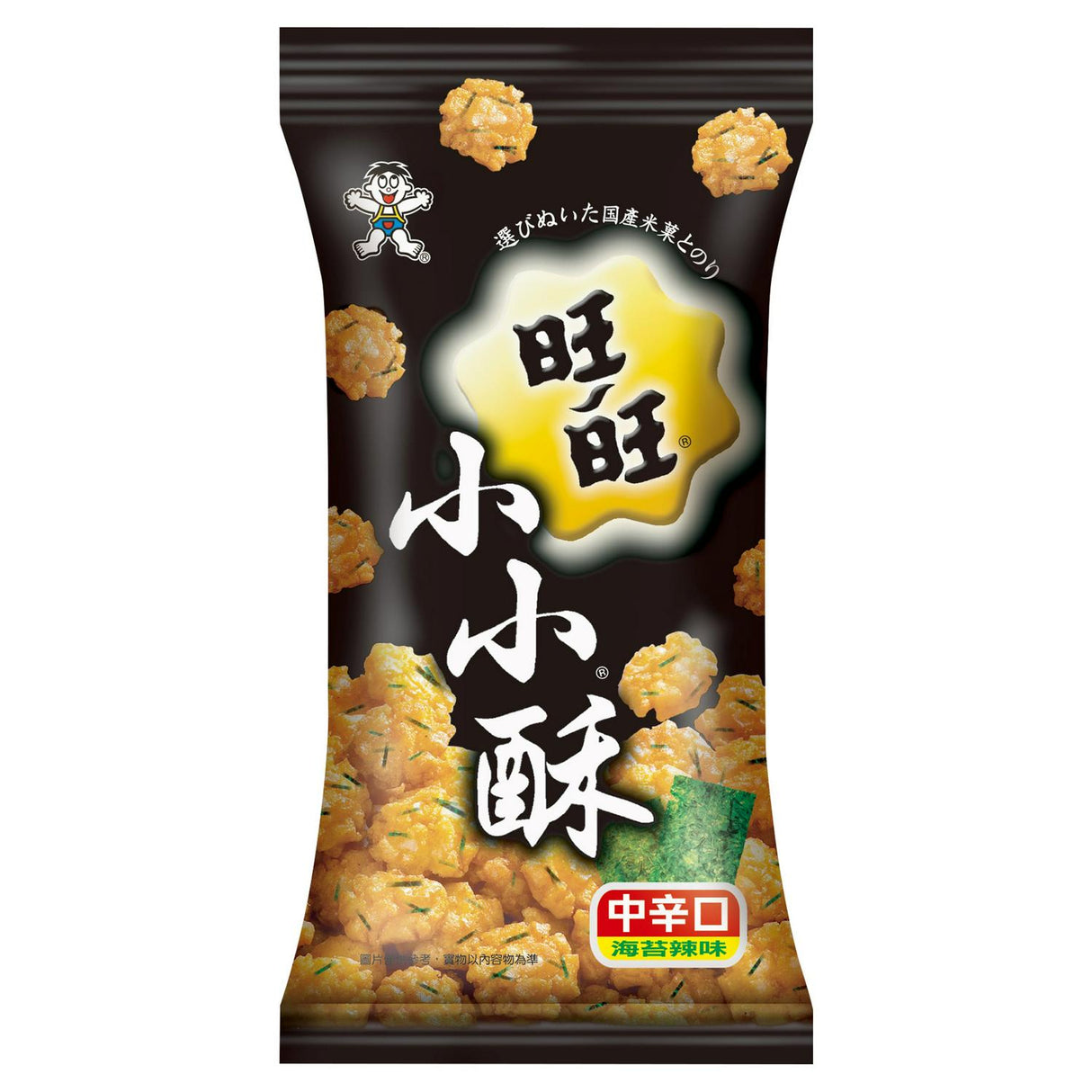 WW Want Want Mini Rice Cracker Snack (Seaweed Flavour) 60g