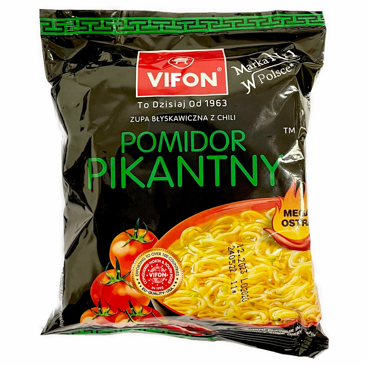 Vifon Pomidor Pikantny (Spicy Tomato) Instant Noodle 70g
