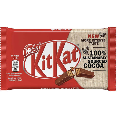 Nestle Kit kat 4 Finger Chocolate Bar (Cocoa) 41.5g - AOS Express