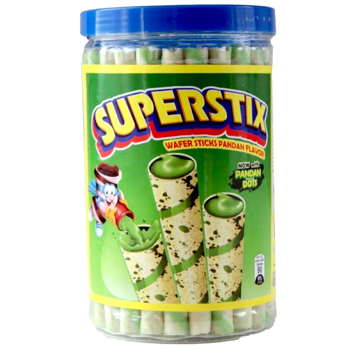 Superstix Wafer Sticks Pandan Flavour 324g - AOS Express
