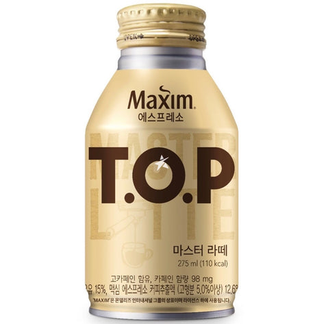 Maxim T.O.P Master Latte (Dongseo Espresso Coffee) 275ml (BBD: 16-07-21) - AOS Express