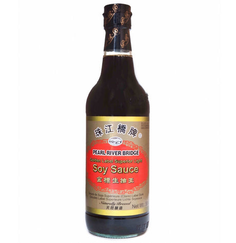 Pearl River Bridge Golden Label Light Soy Sauce 500ml - AOS Express