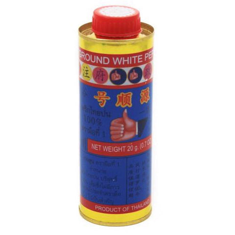 Hand White Pepper Powder 20g - Asian Online Superstore UK
