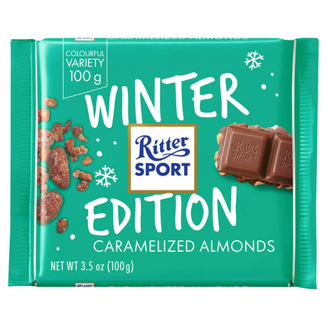 Ritter Sport Caramelized Almonds 100g - AOS Express