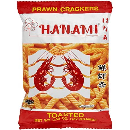 Hanami Prawn Crackers 100g (BBD: 29-07-21) - Asian Online Superstore UK