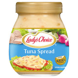 Creamy Lady's Choice Tuna Spread in a 470ml jar, showcasing a rich, golden texture perfect for sandwich lovers.