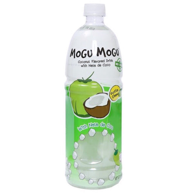 Mogu Mogu Nata De Coco Coconut Flavor Drink 1L 