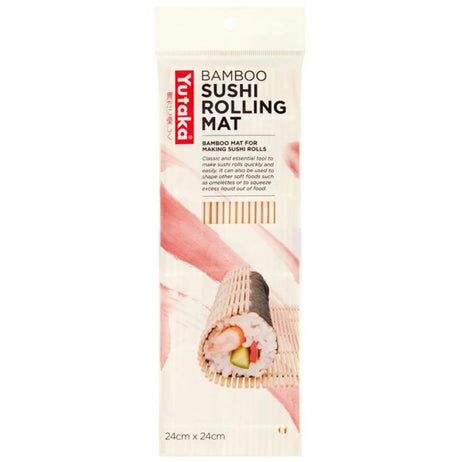 Yutaka Bamboo Sushi Rolling Mat (24cmx24cm)