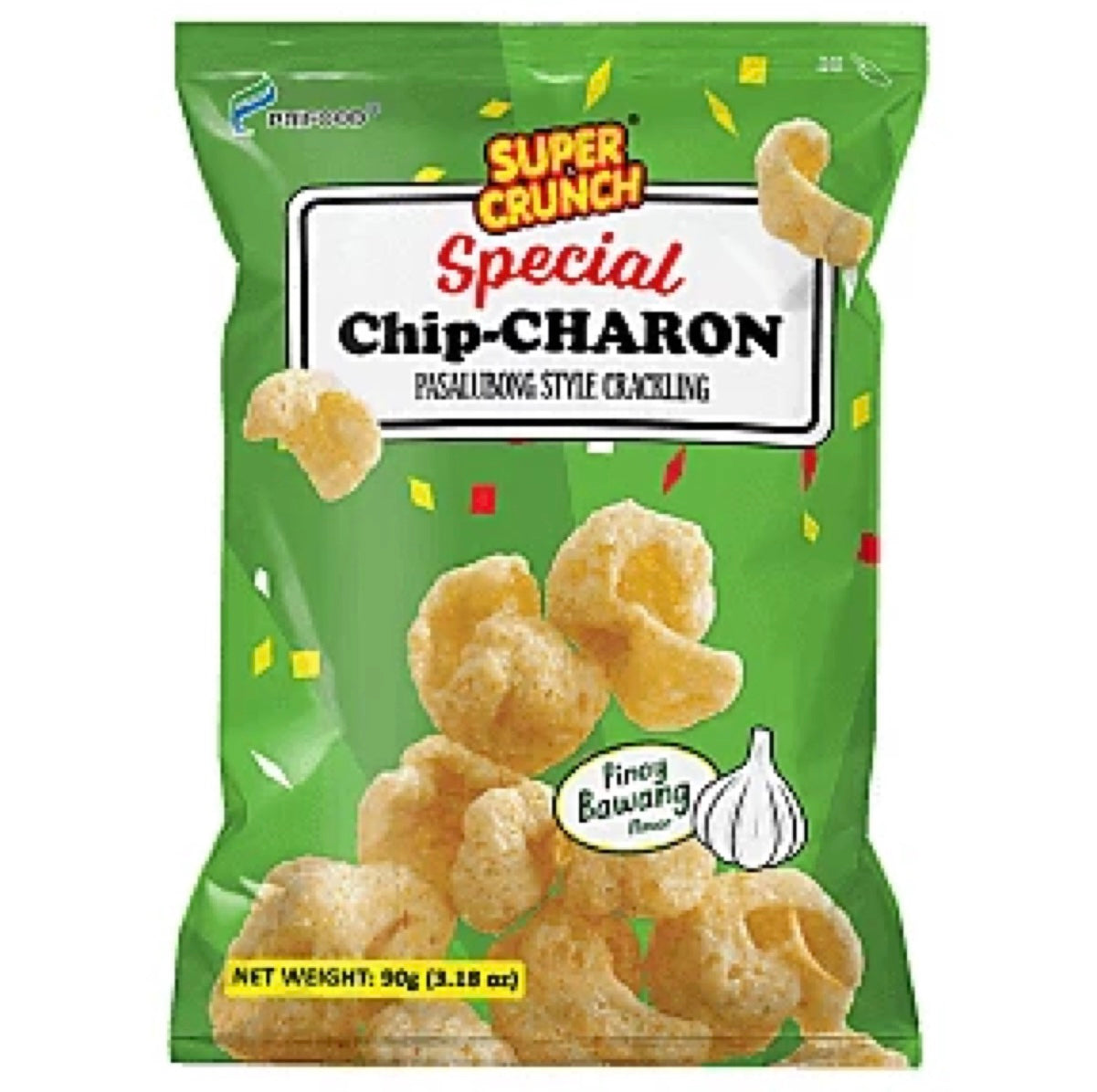 Prifood Super Crunch Special Chip-Charon Pinoy Bawang Flavour 90g - AOS Express