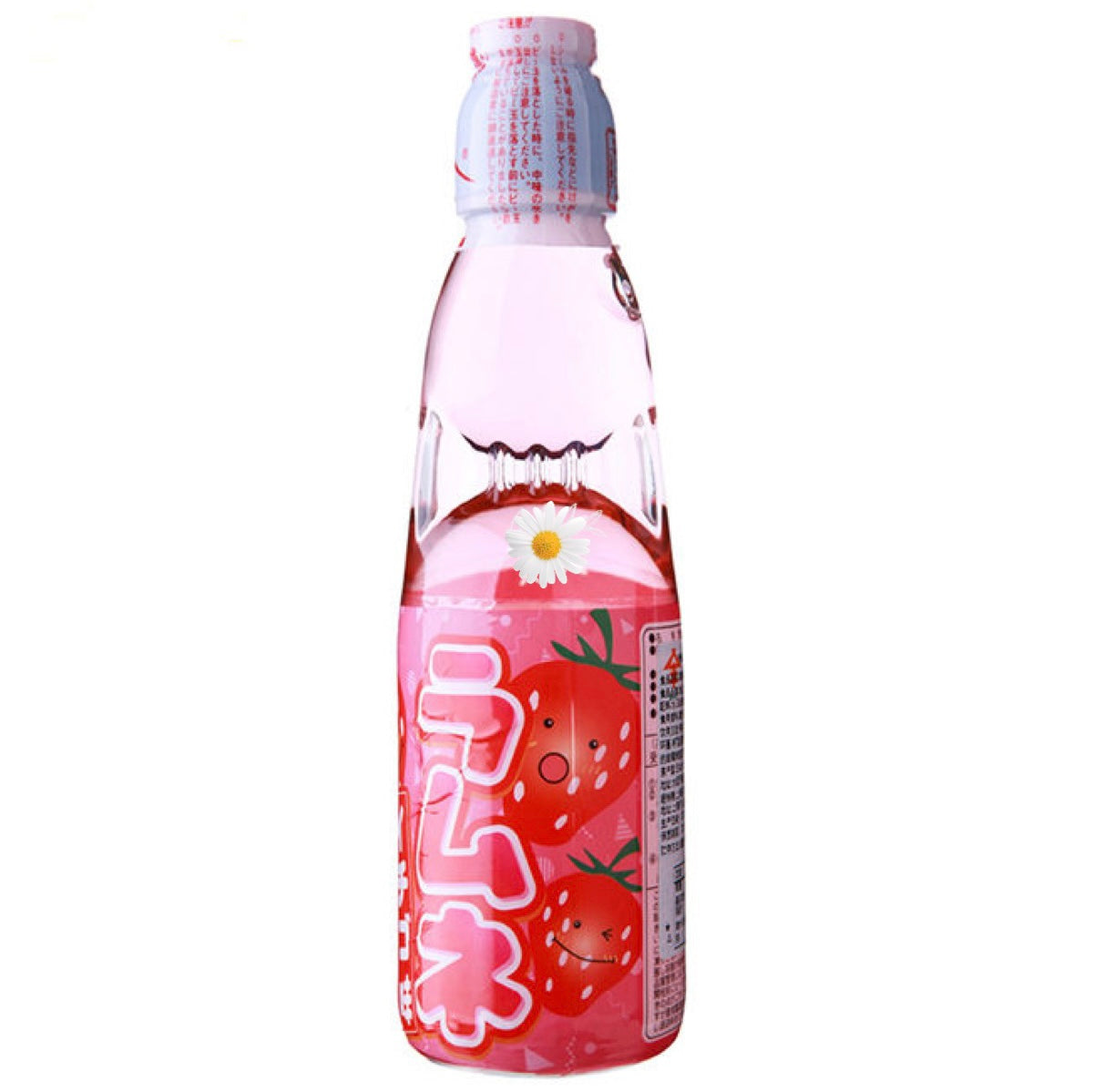 Hatakosen Ramune Soda Strawberry Flavour 200ml
