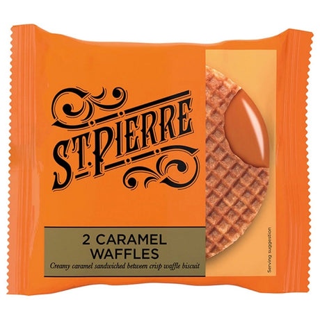 St. Pierre Caramel Waffles 80g - AOS Express