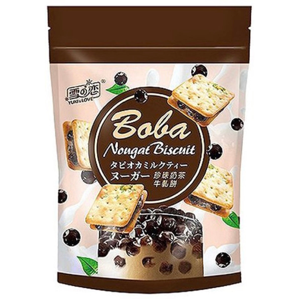 Yuki & Love (SG) Boba Nougat Buscuit 120g - AOS Express