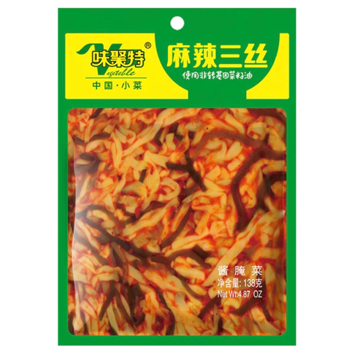 WJT Spicy Sansi (Spicy Mixed Vegetables Slice) 138g
