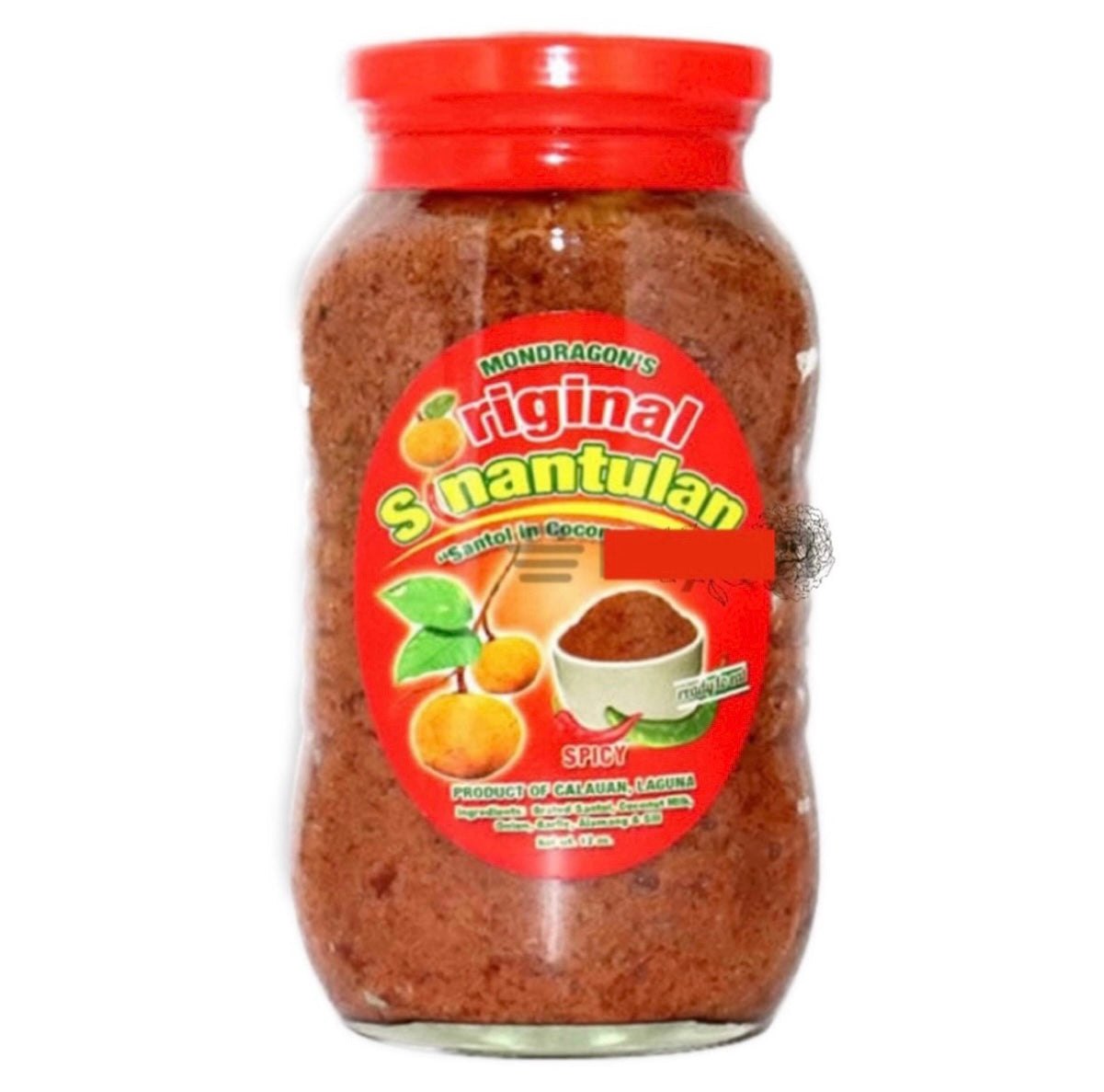Moon Dragon Sinantulan Spicy in coconut Milk (Pickled Cotton Fruit) 340g
