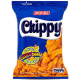 Crispy Jack ‘n Jill Chippy Chilli Cheese corn chips in a vibrant 110g pack, bursting with bold, spicy cheese flavor.