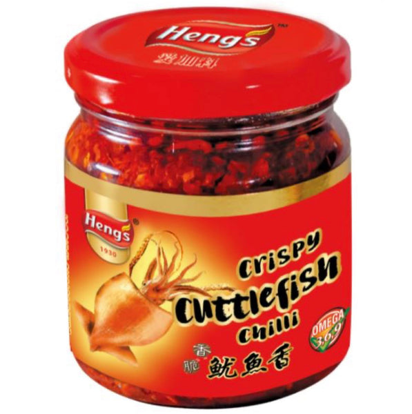 Hengs Crispy Cuttlefish Chilli 180g - AOS Express