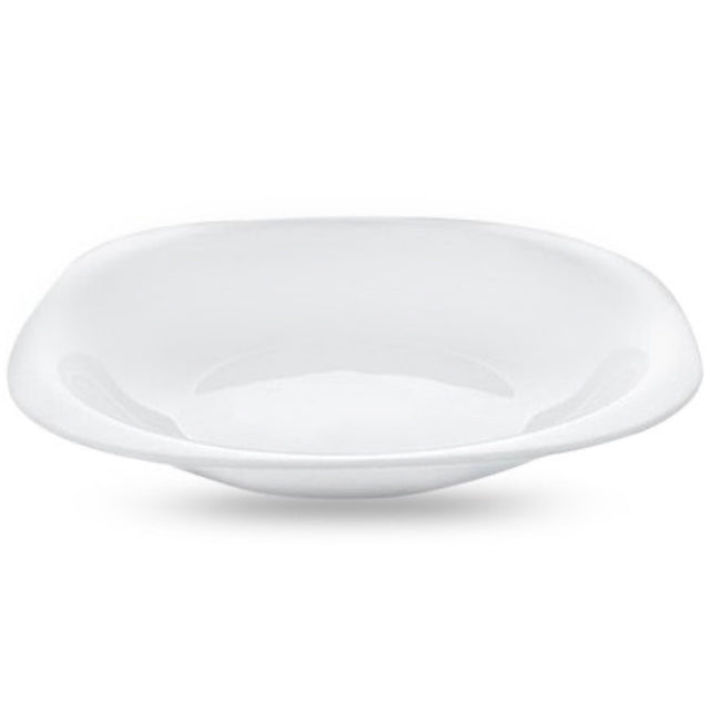 Bormioli Rocco Pars Opal Soup Plate Square Shape (22.5x22.5cm - 8 3/4” x 8 3/4”) - AOS Express
