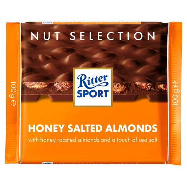 Ritter Sport Honey Salted Almond 100g - AOS Express