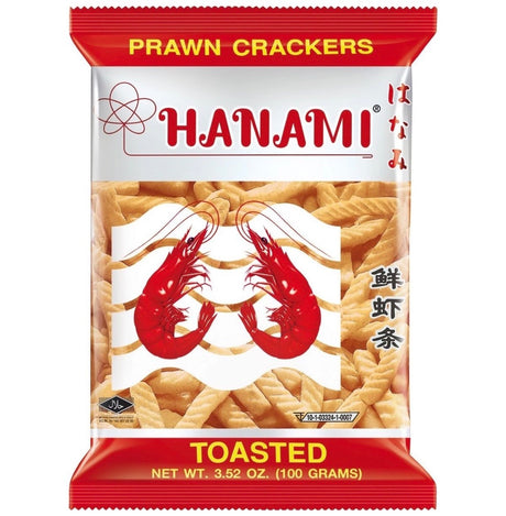 Hanami Prawn Crackers 100g (BBD: 29-07-21) - Asian Online Superstore UK