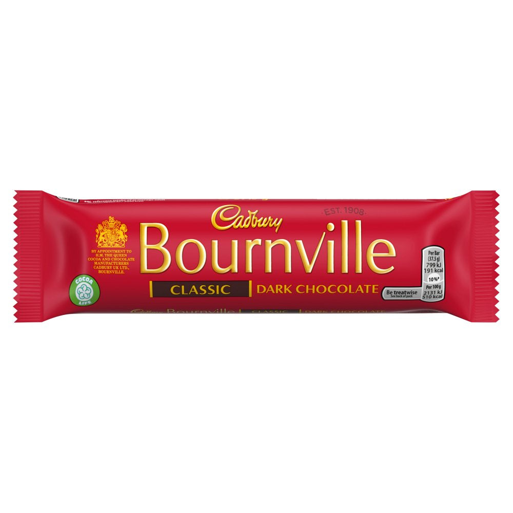 Cadbury Bournville Classic Dark Chocolate Bar 37.5g