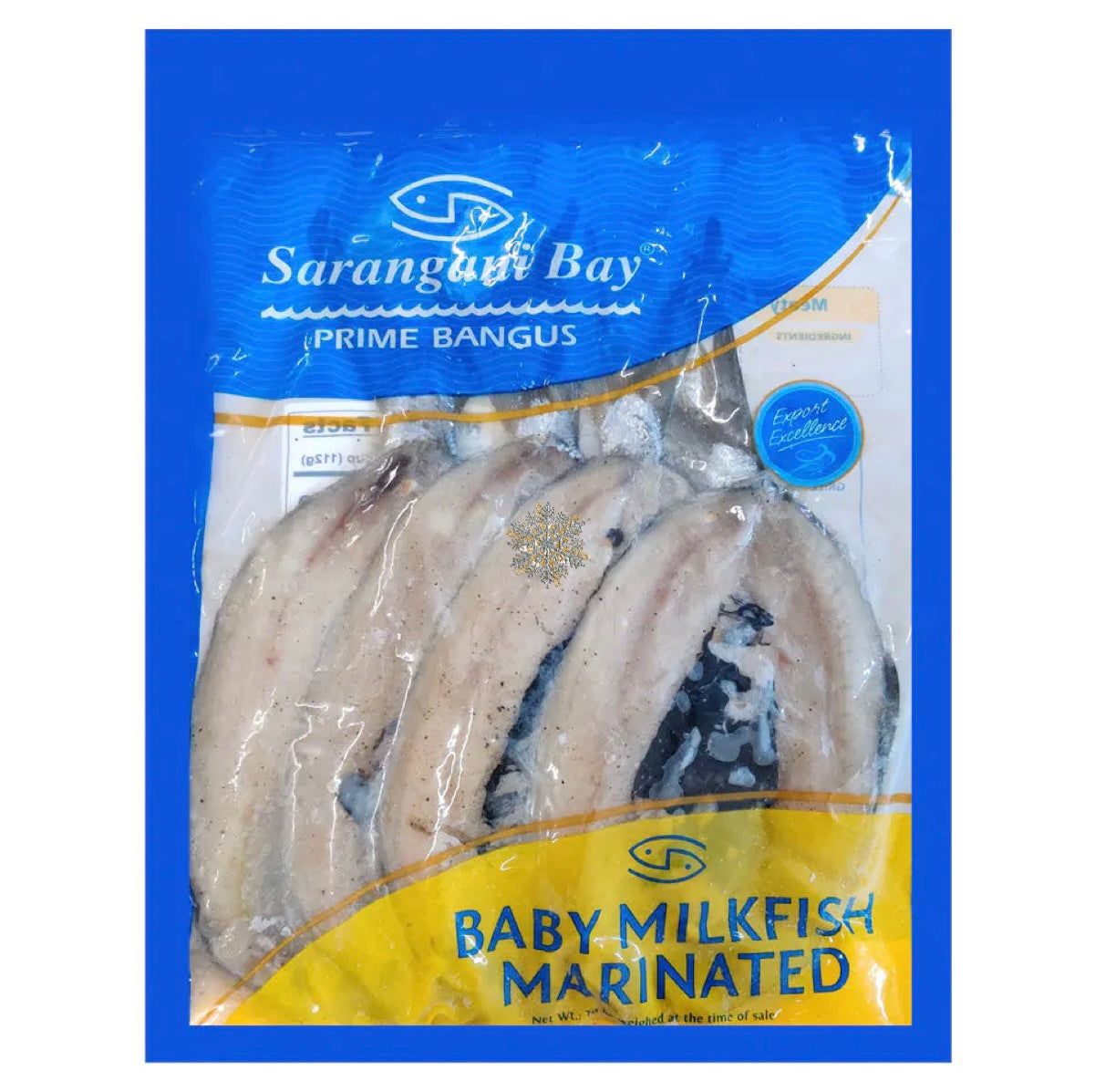 (S.B.)Sarangani Bay Milkfish Baby Split Marinated (Bangus) 400-600g