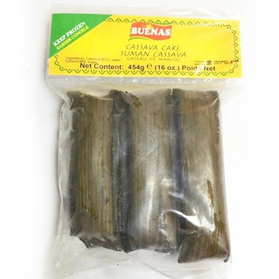 Buenas Cassava Cake (Suman sa Cassava - 8pc)  454g - AOS Express