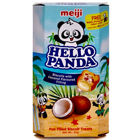 Meiji Hello Panda Coconut Biscuit Snack