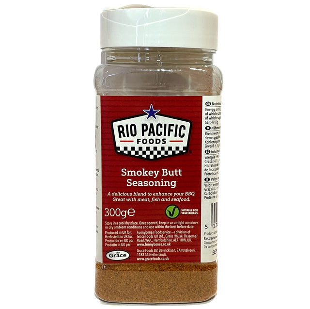 Rio Pacific Smoky Butt Seasoning 300g - AOS Express