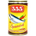 555 Spanish Style Sardines in Soybean Oil 155g - Asian Online Superstore UK