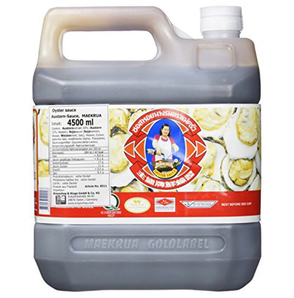 Mae Krua Oyster Sauce 4.5L - Asian Online Superstore UK