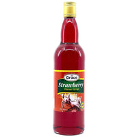 Grace Strawberry Flavour Syrup 750ml - AOS Express
