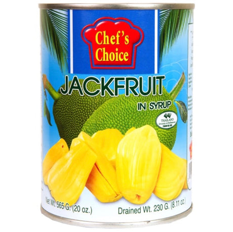 Chef's Choice Yellow Jackfruit in Syrup 565g - AOS Express